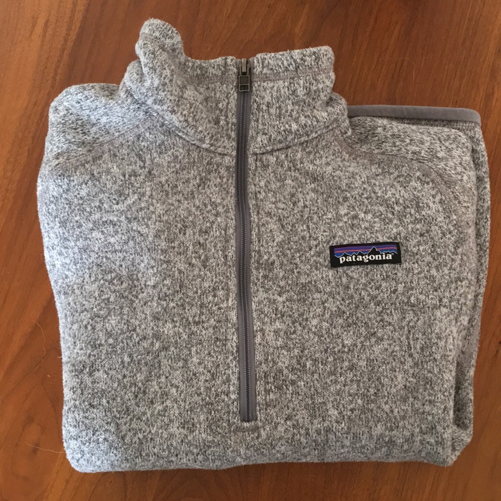 Patagonia 1/4 zip Better Sweater - gray